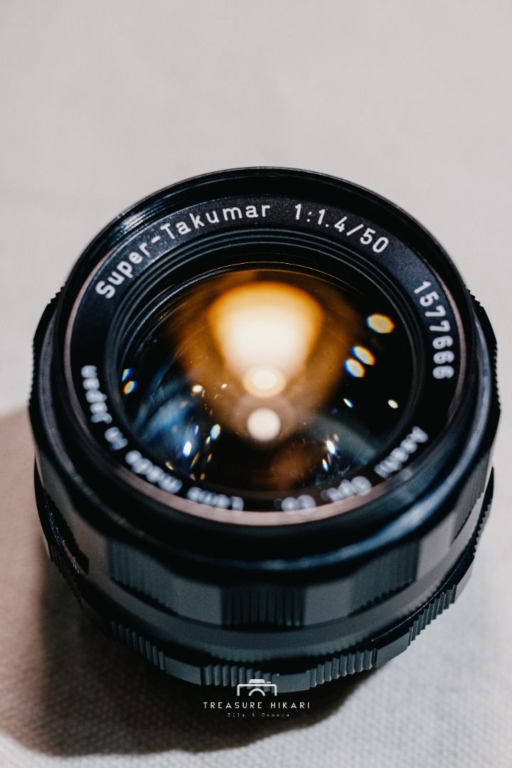 PENTAX Super-Takumar 50mm F1.4 八枚玉, 攝影器材, 鏡頭及裝備- Carousell