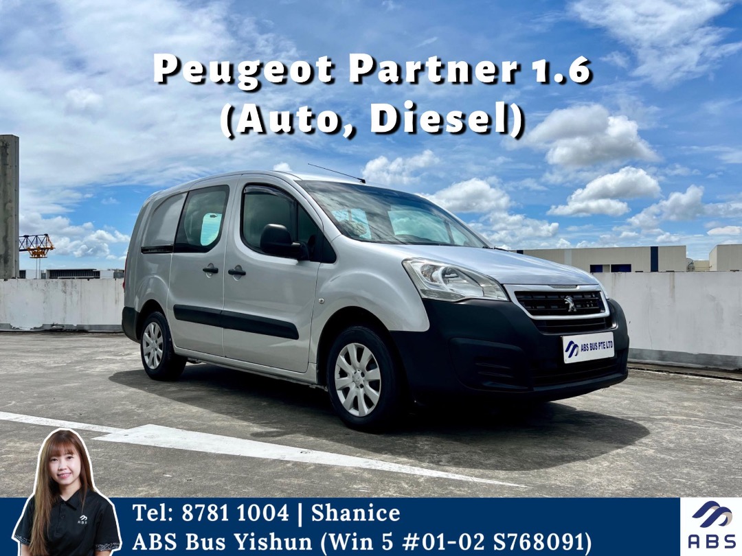 Buy Peugeot Partner car-derived van by auction Belgium Sint-Niklaas, DB36590