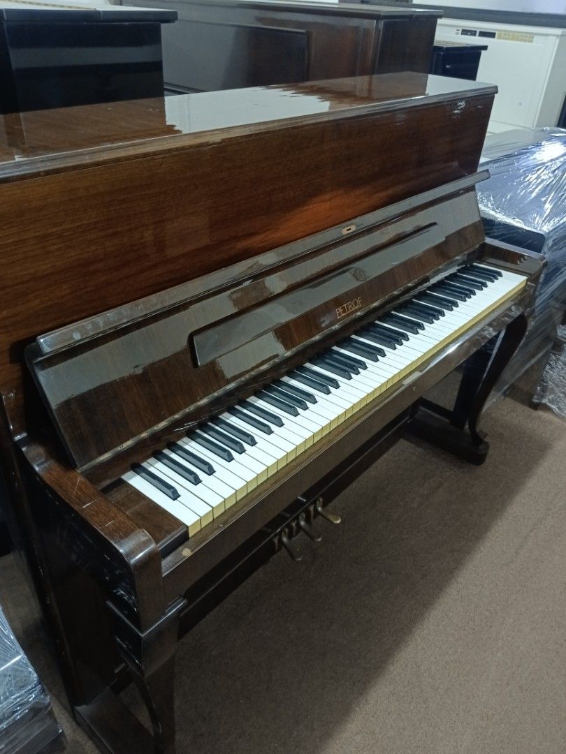 Piano Petrof Cokelat Build up Ceko Musik Media Alat di Carousell