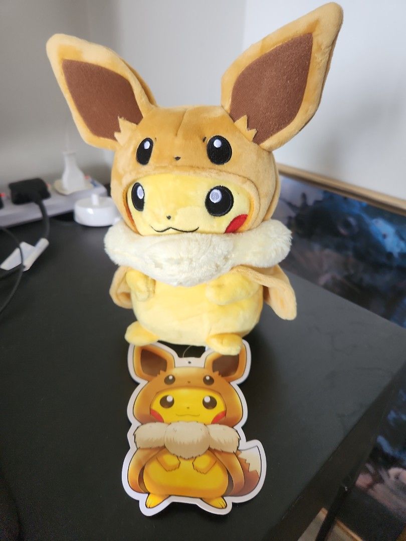 Eevee poncho plush cheap