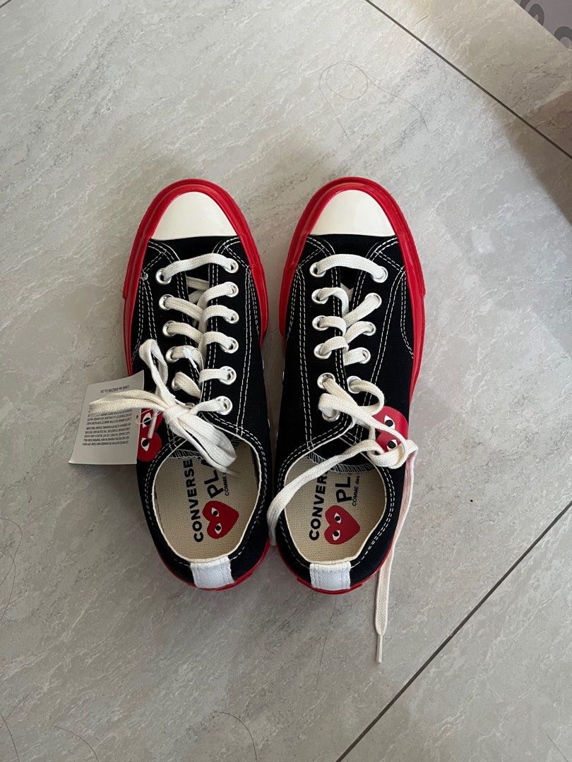 Play Comme des Garcons x Converse shoes Women s Fashion Footwear