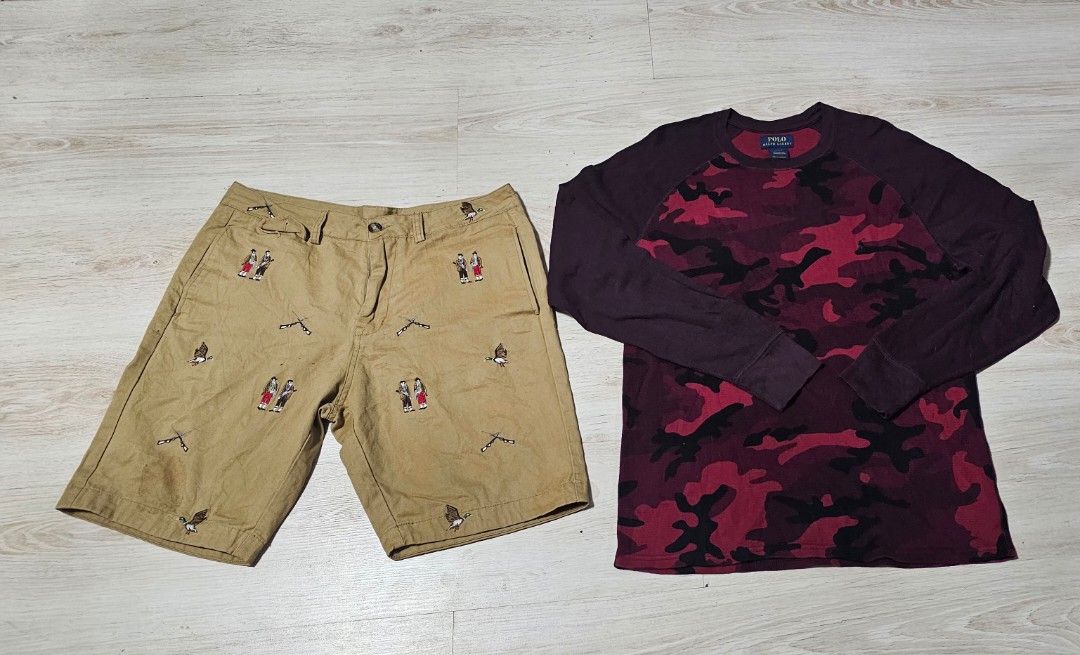 Polo hotsell camo shorts