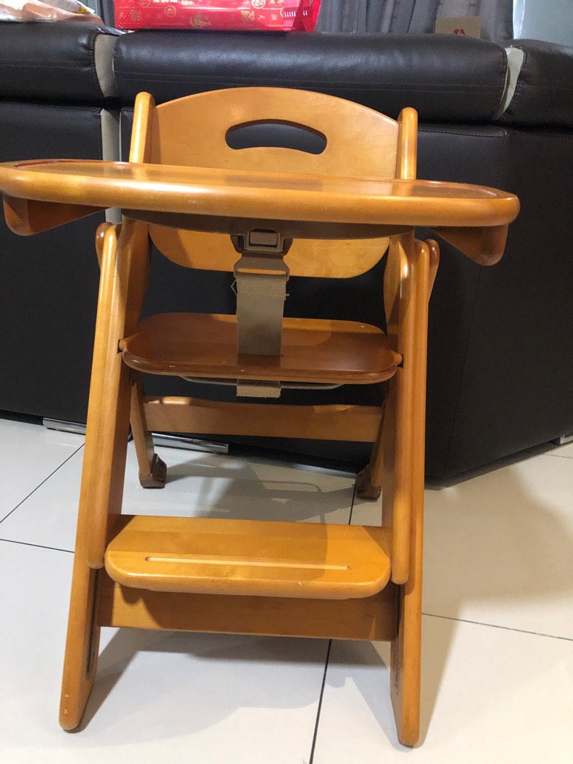 Mamas and papas wooden high chair hot sale