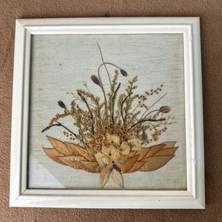 Japan  🇯🇵 Pressed Dried Flowers with frame  9x9 inches Uniqlo