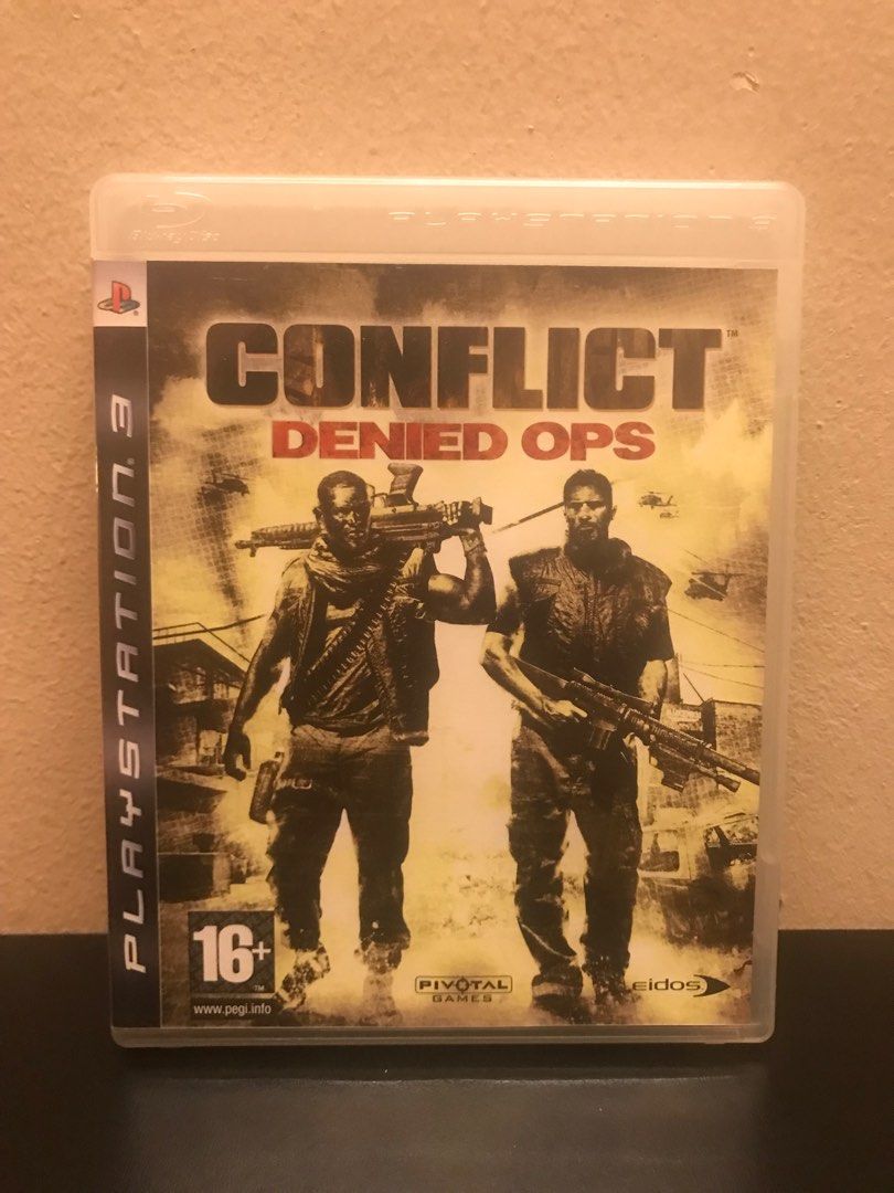 Ps3 Game Conflict Denied Ops, Video Gaming, Video Games, PlayStation on  Carousell