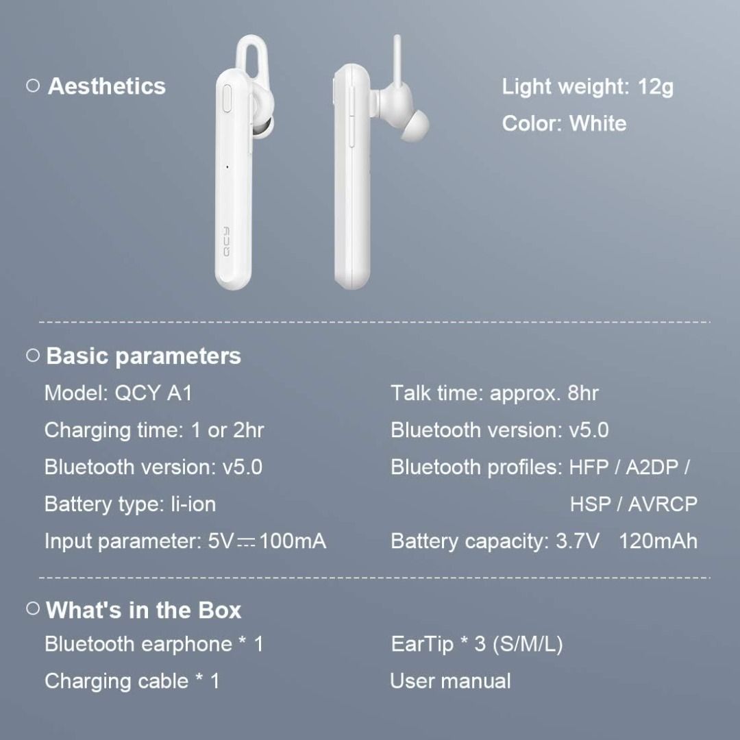 Qcy on sale a1 review