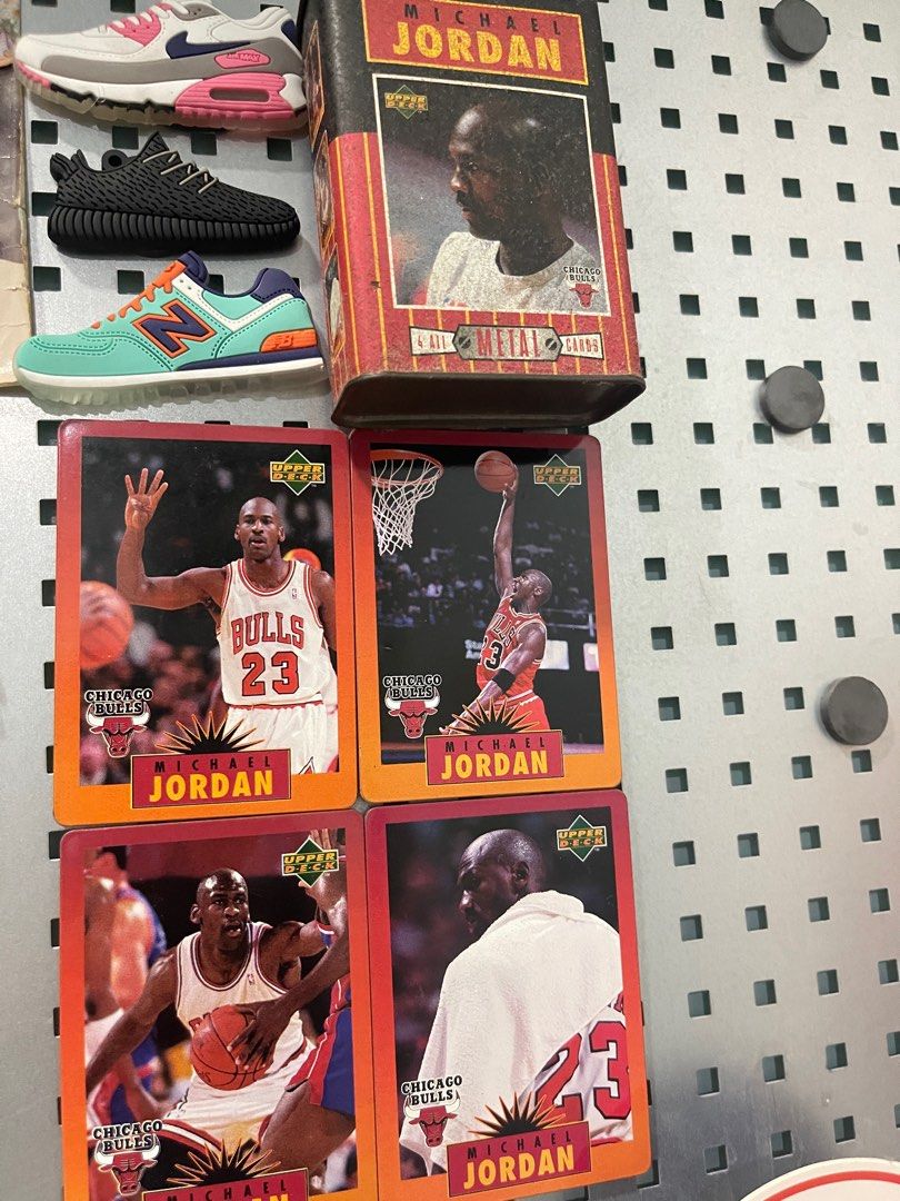 michael jordan metal cards
