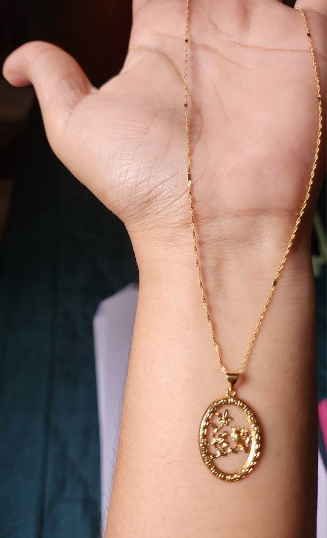 Real store necklace gold