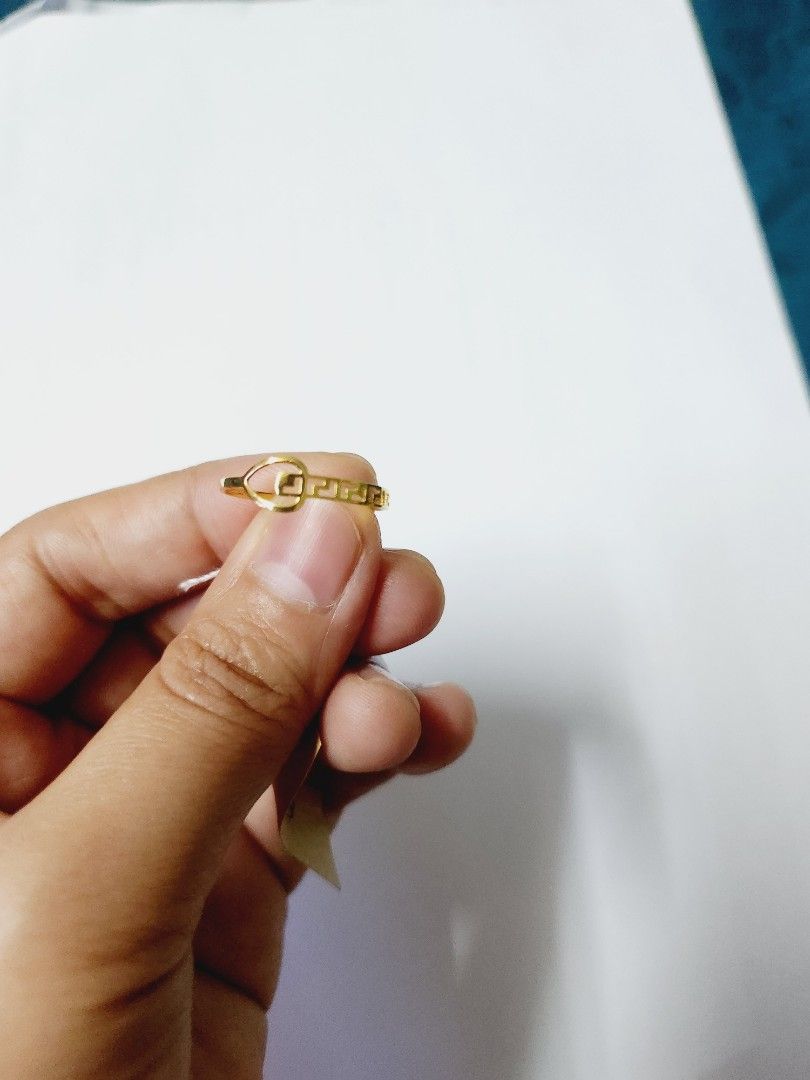 Real 18k gold ring clearance
