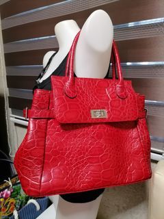 Red Leather Bag- Japan