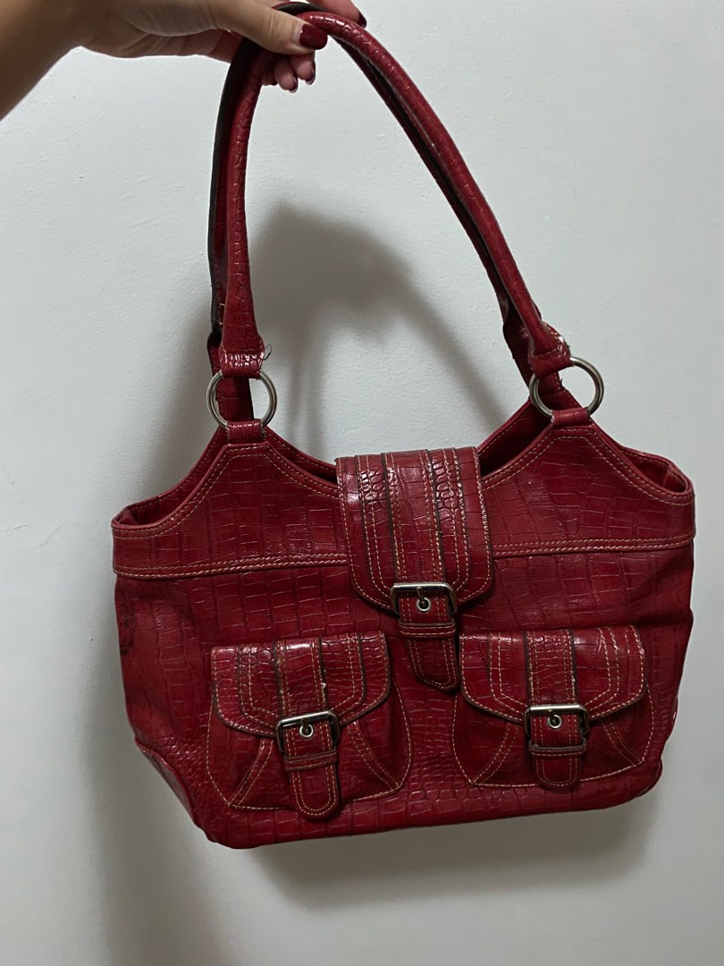 redrmg red vintage bag Women s Fashion Bags Wallets Shoulder