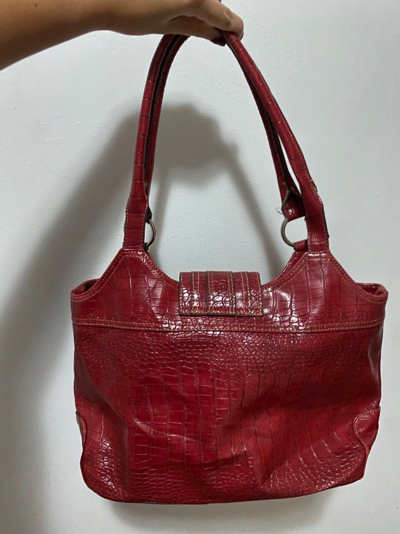 Red vintage bag cheap