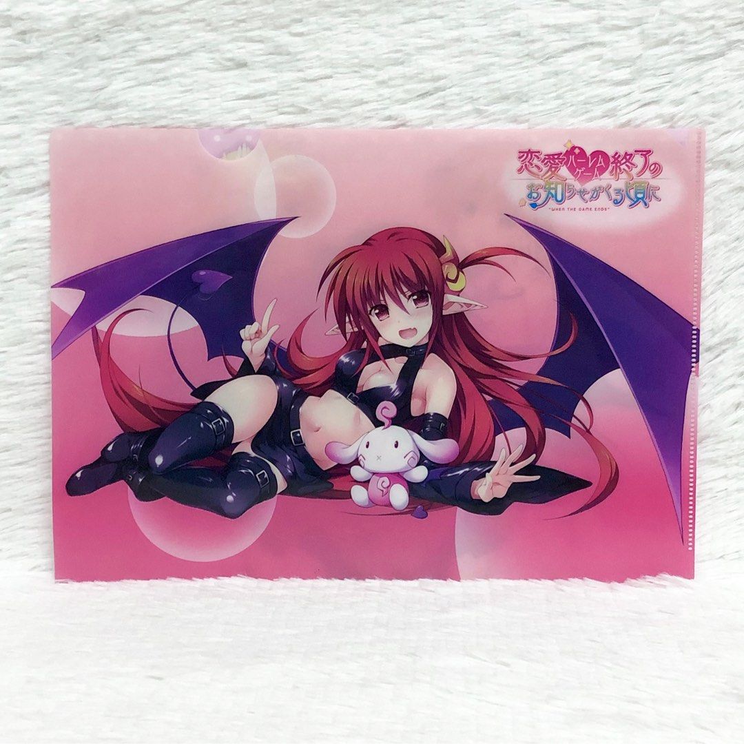 Renai Harem Game Shuuryou no Oshirase ga Kuru Koro ni Harem Royale: When  the Game Ends Folder Anime, Hobbies & Toys, Memorabilia & Collectibles, Fan  Merchandise on Carousell