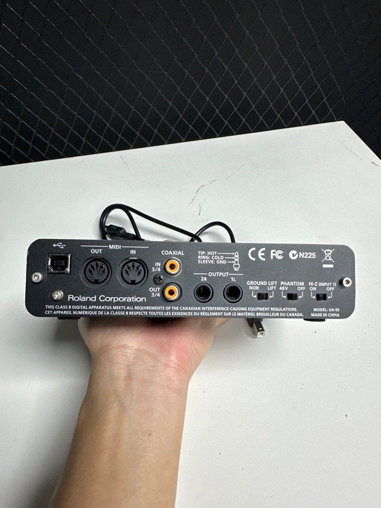 Roland Quad-Capture UA-55 UA55 Interface, 興趣及遊戲, 音樂、樂器