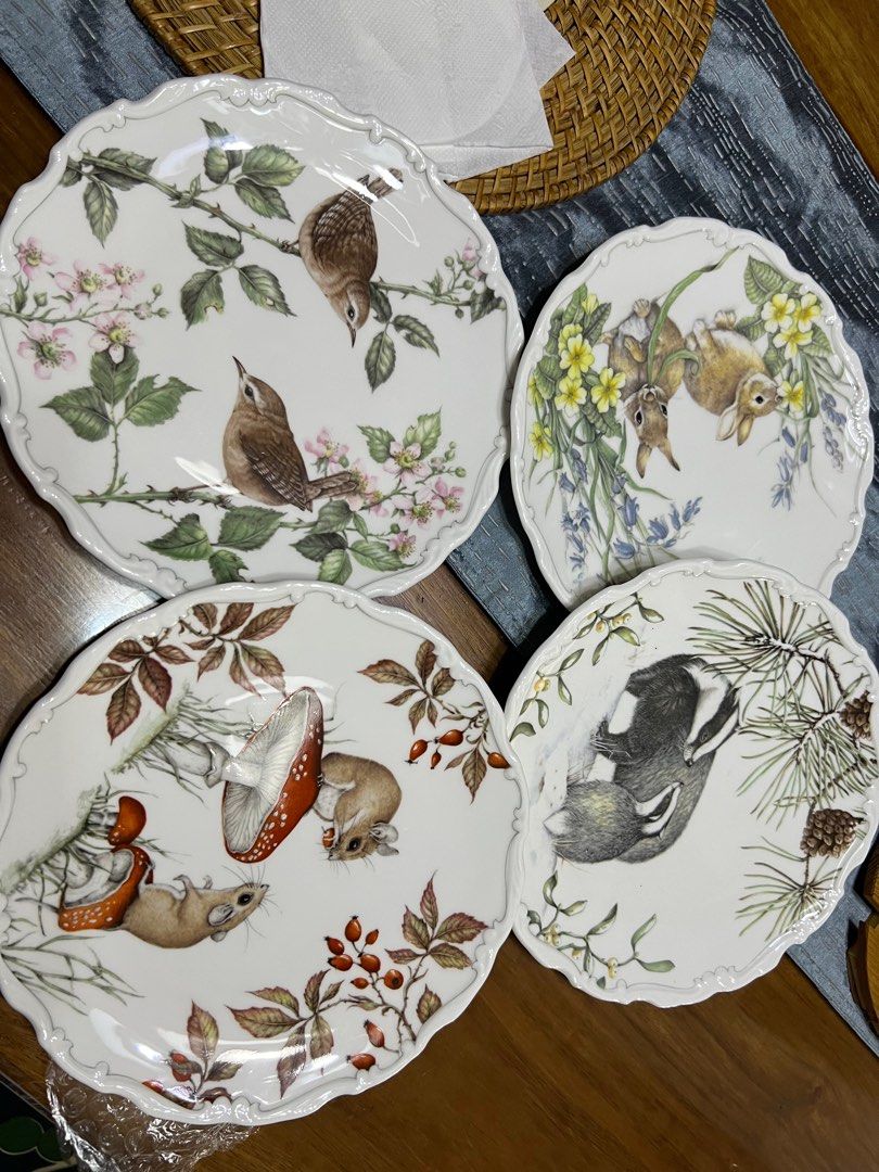 Royal albert country Walk collection plates (Category: Cookware & Accessories) located in Davao. Submitted by z0phia (Listing ID 1288540186, Image 1). Description: Royal albert series of plates- “ Autumn Playtime”- no flaws brand new. .