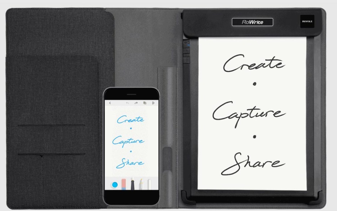 Royole RoWrite Smart Digital Writing Notebook, Capture Handwritten