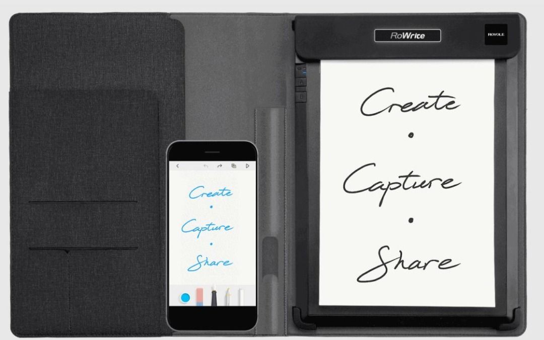 Royole RoWrite Smart Digital Writing Notebook, Capture Handwritten