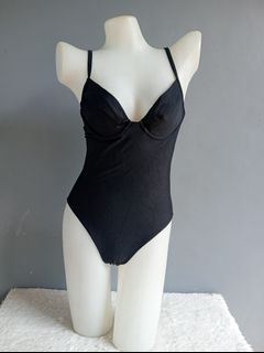 S: Victoria's secret black swimsuit