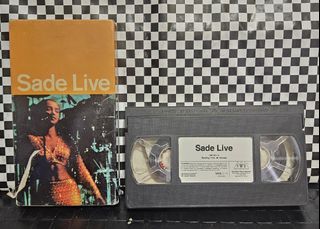 Sade Live VHS