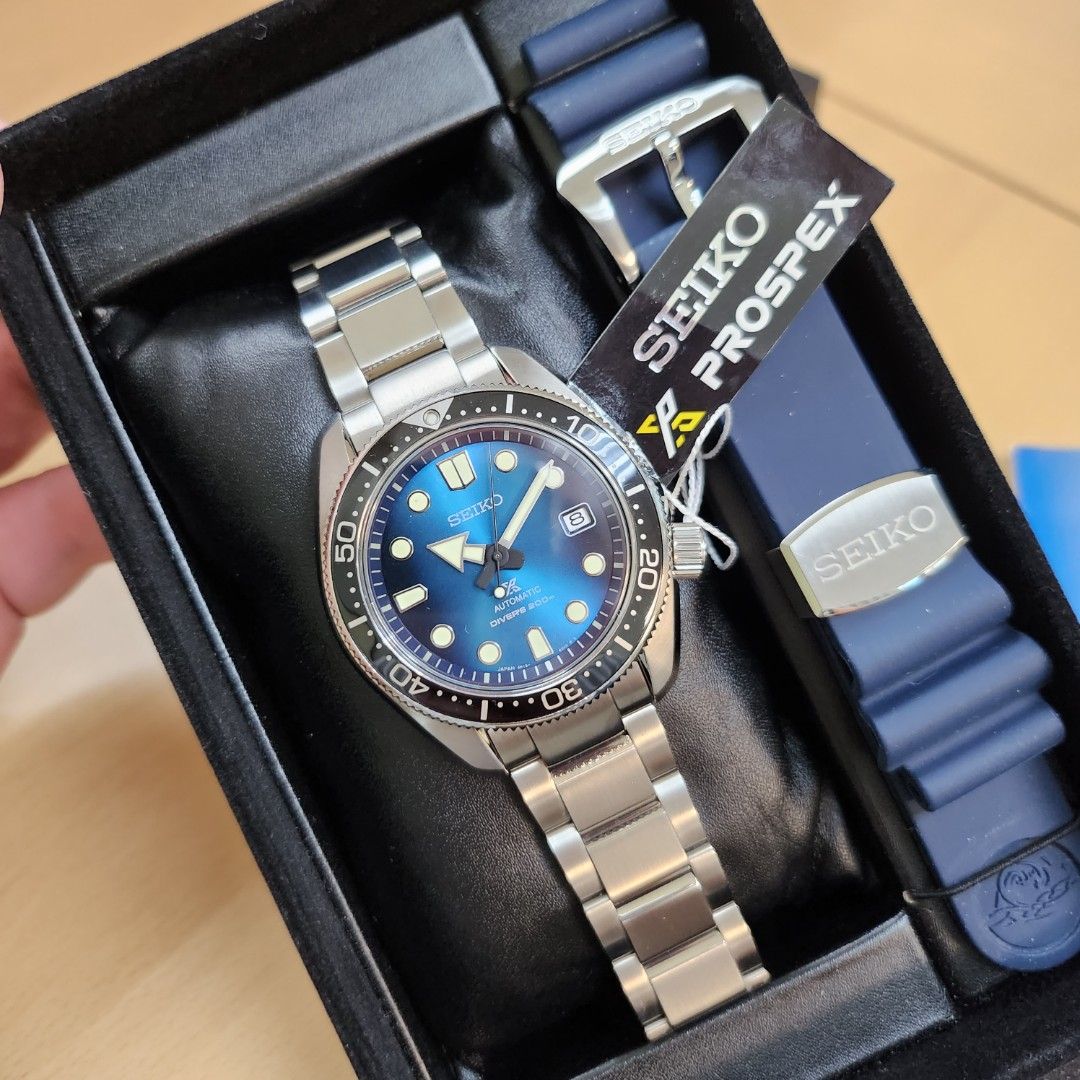 Seiko baby marinemaster discount blue