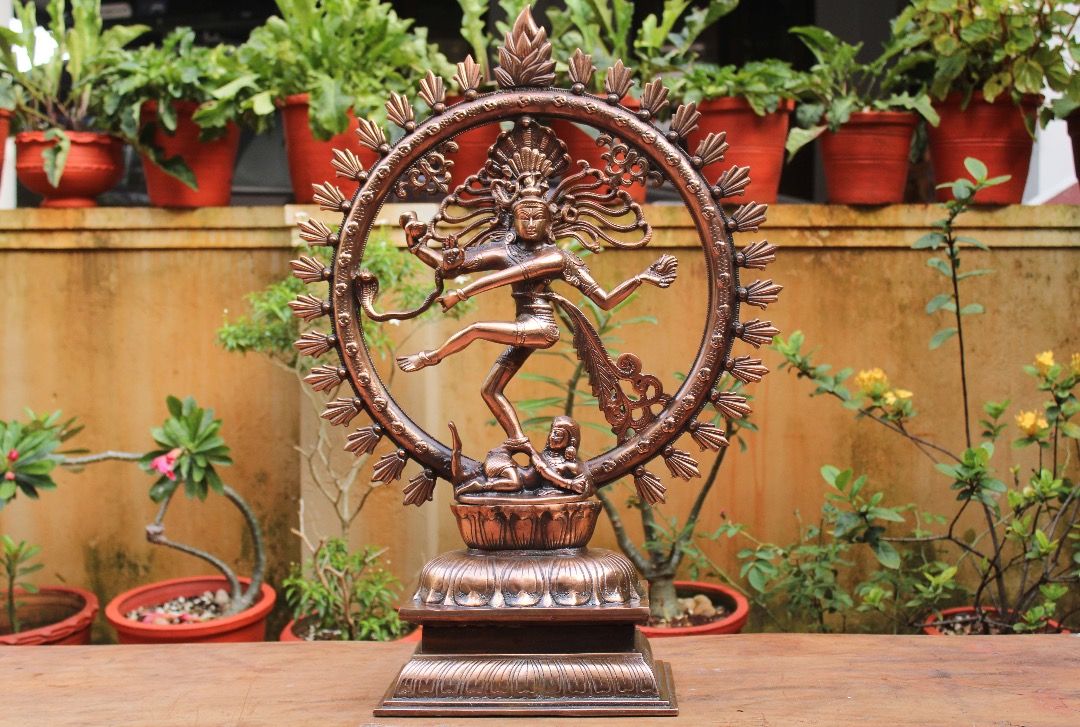 Shiva Nataraja Statue - Divine Masterpiece ofSymbolism & Serenity Combined,  Furniture & Home Living, Home Decor, Other Home Decor on Carousell