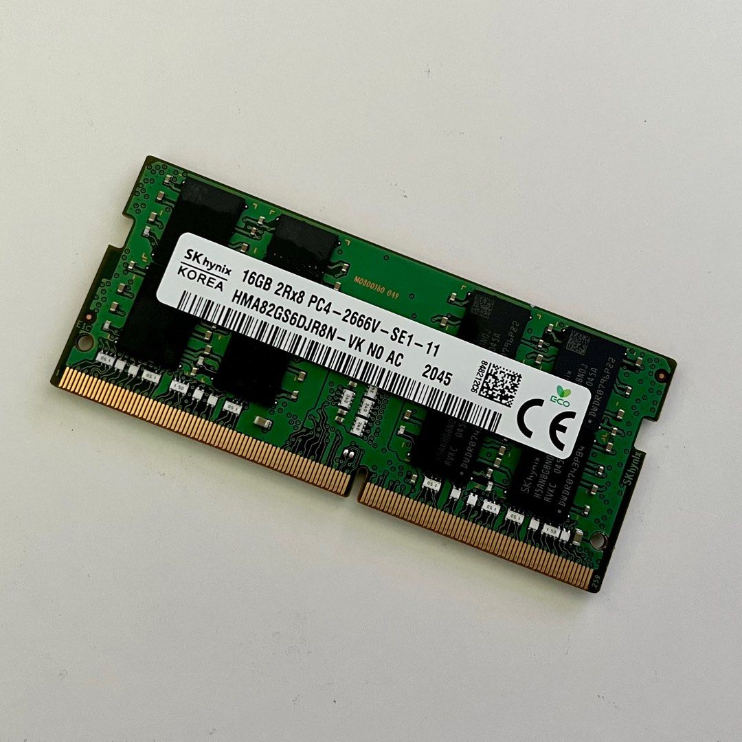 SK Hynix 16GB DDR4 2666MHz SODIMM RAM Computers Tech Parts