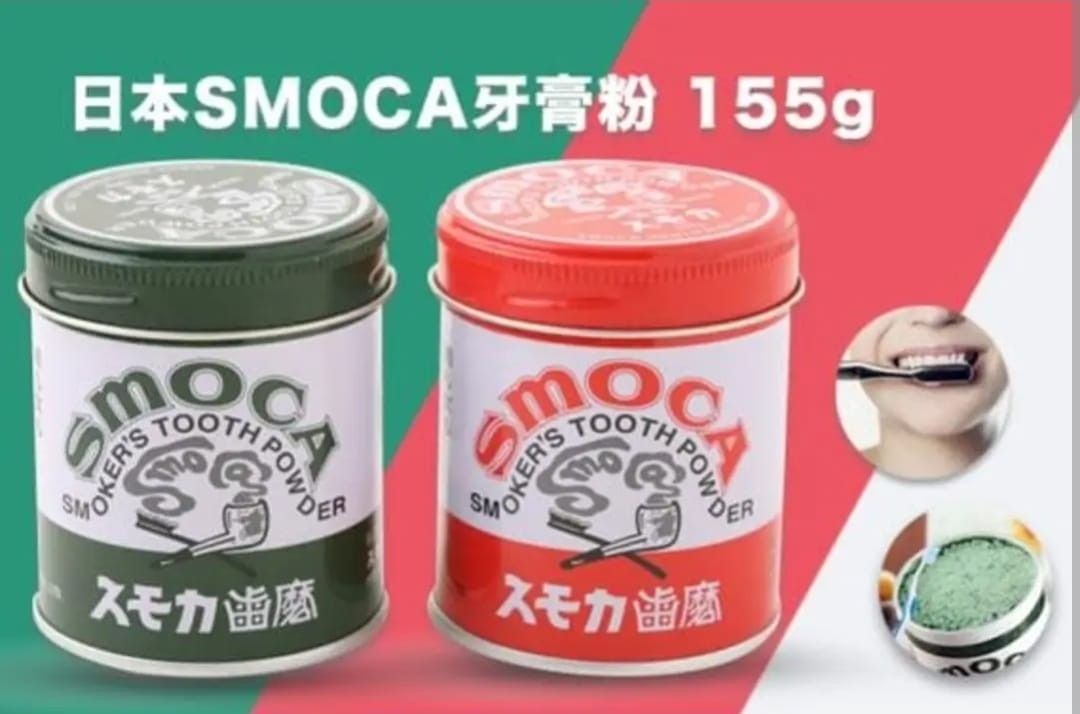 日本Smoca Tooth Powder 去漬美白牙粉155g [少量現貨], 美容＆個人護理, 健康及美容 - 衛生健康 - Carousell