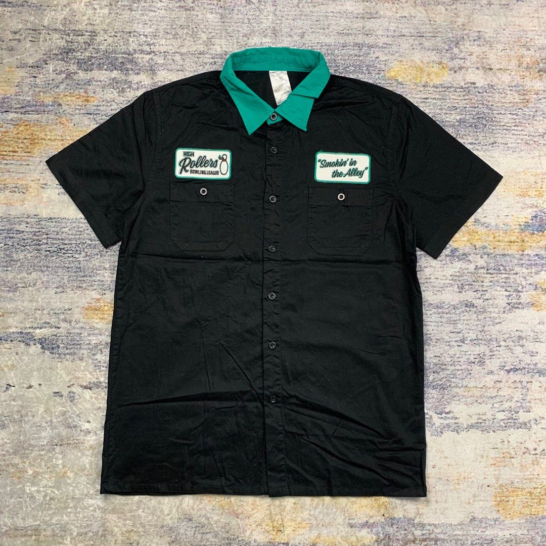 Spirit hallowin bowling shirt supreme undercover comme des garcons Fesyen Pria Pakaian Atasan di Carousell