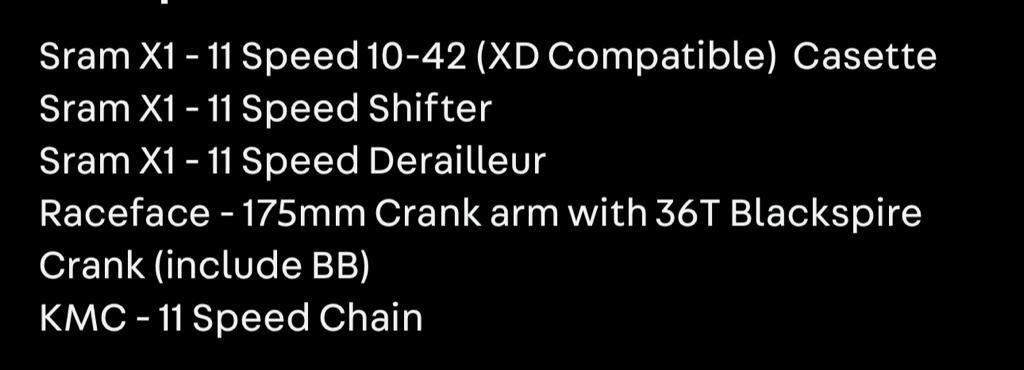 Sram drive trains top