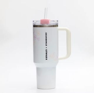 Starbucks + Stanley Water Bottle 40oz Cream Quencher