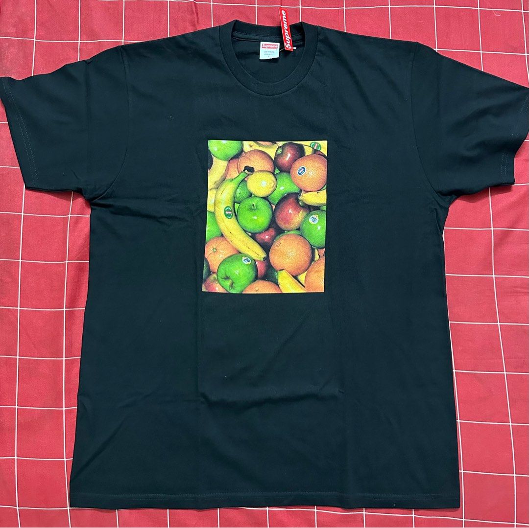 Supreme fruit tee best sale black