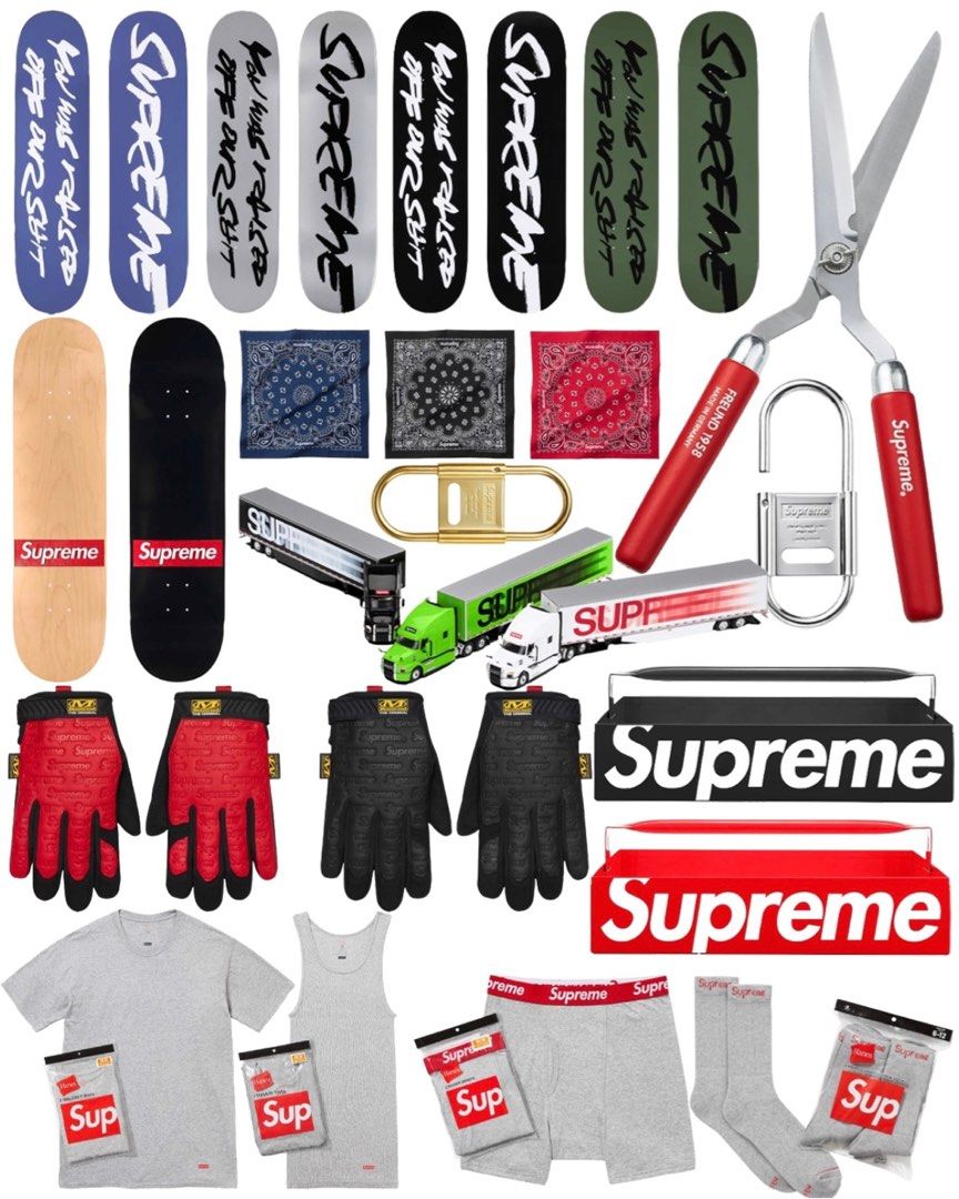 SUPREME FW24 WEEK DROPLIST, Announcements on Carousell