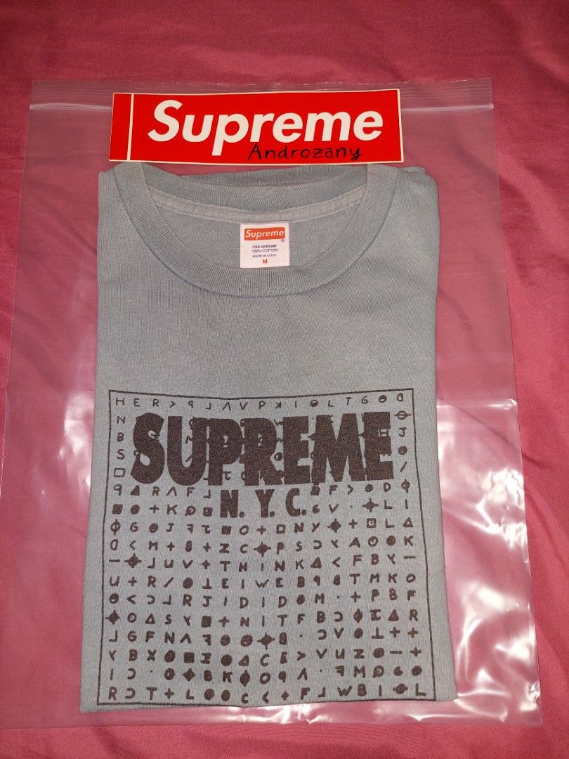 Supreme Zodiac Tee SS 2012 Slate Blue M