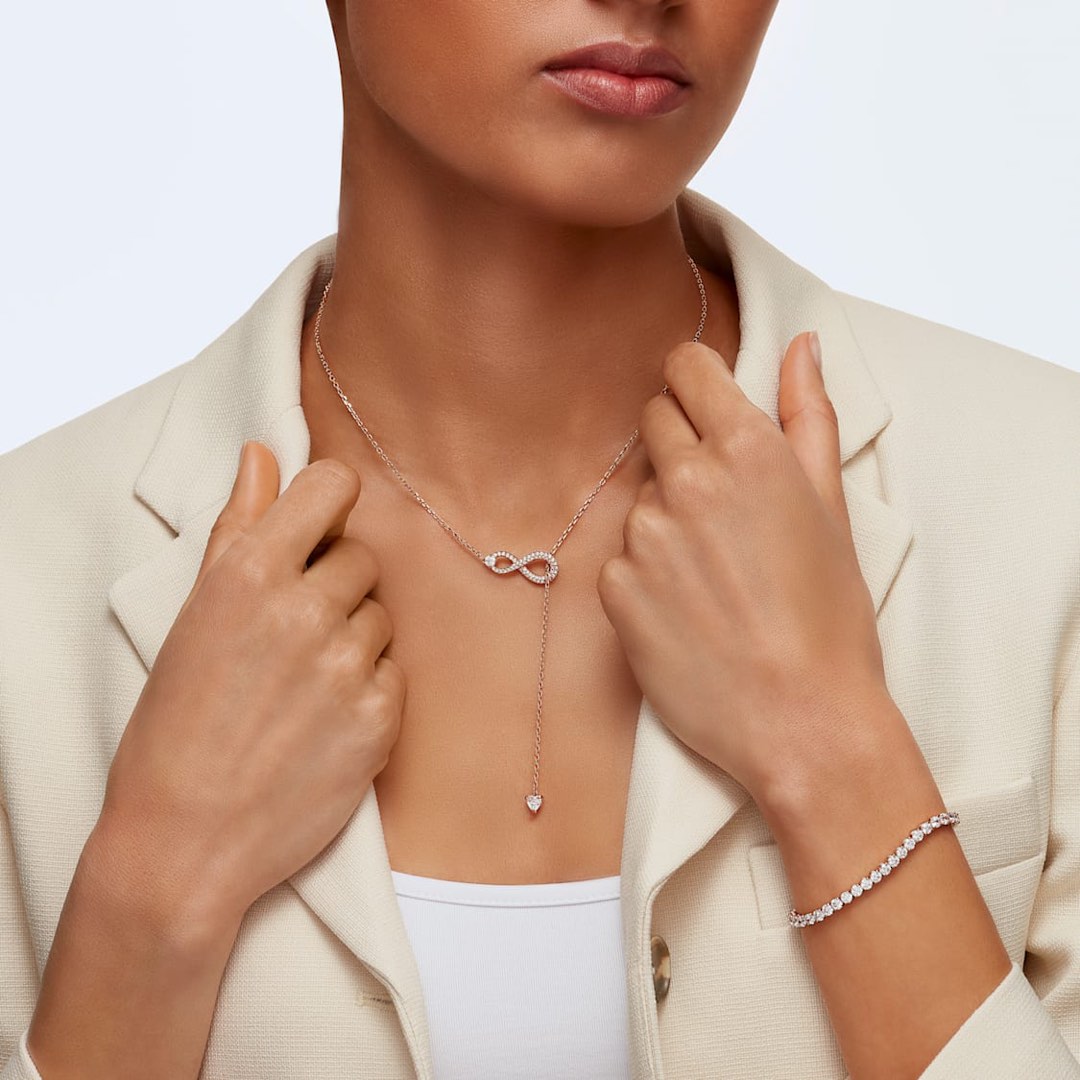 Eternity necklace swarovski sale