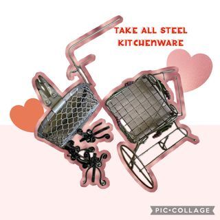 Take All kitchenware steel basket organizer