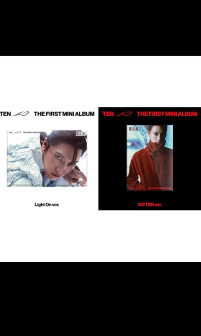TEN - [TEN] 1st Mini Album LIGHT ON Version –