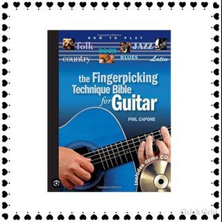 The Fingerpicking Technique Bible for Guitar Hardcover