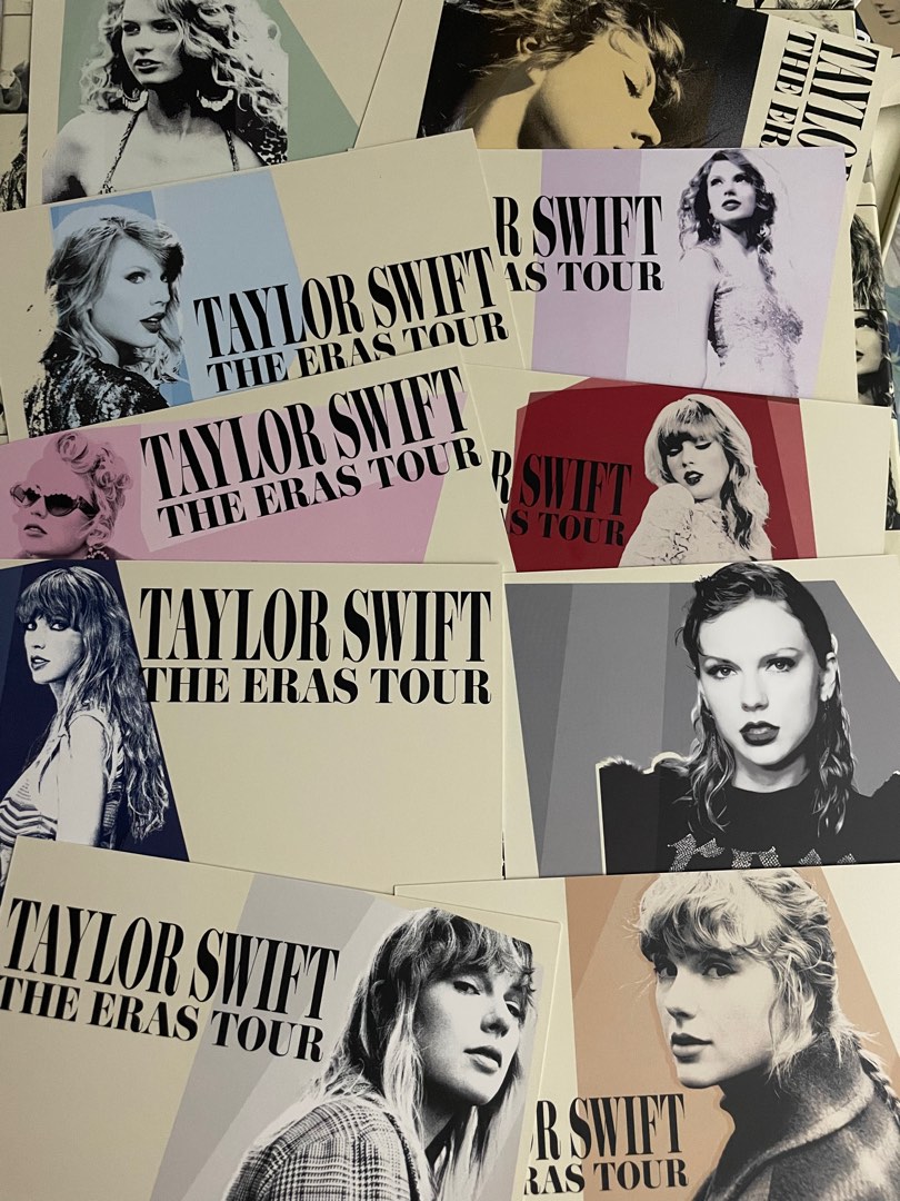 Tingi] Taylor Swift Eras Tour VIP Merch - Postcards, Hobbies & Toys,  Memorabilia & Collectibles, Fan Merchandise on Carousell