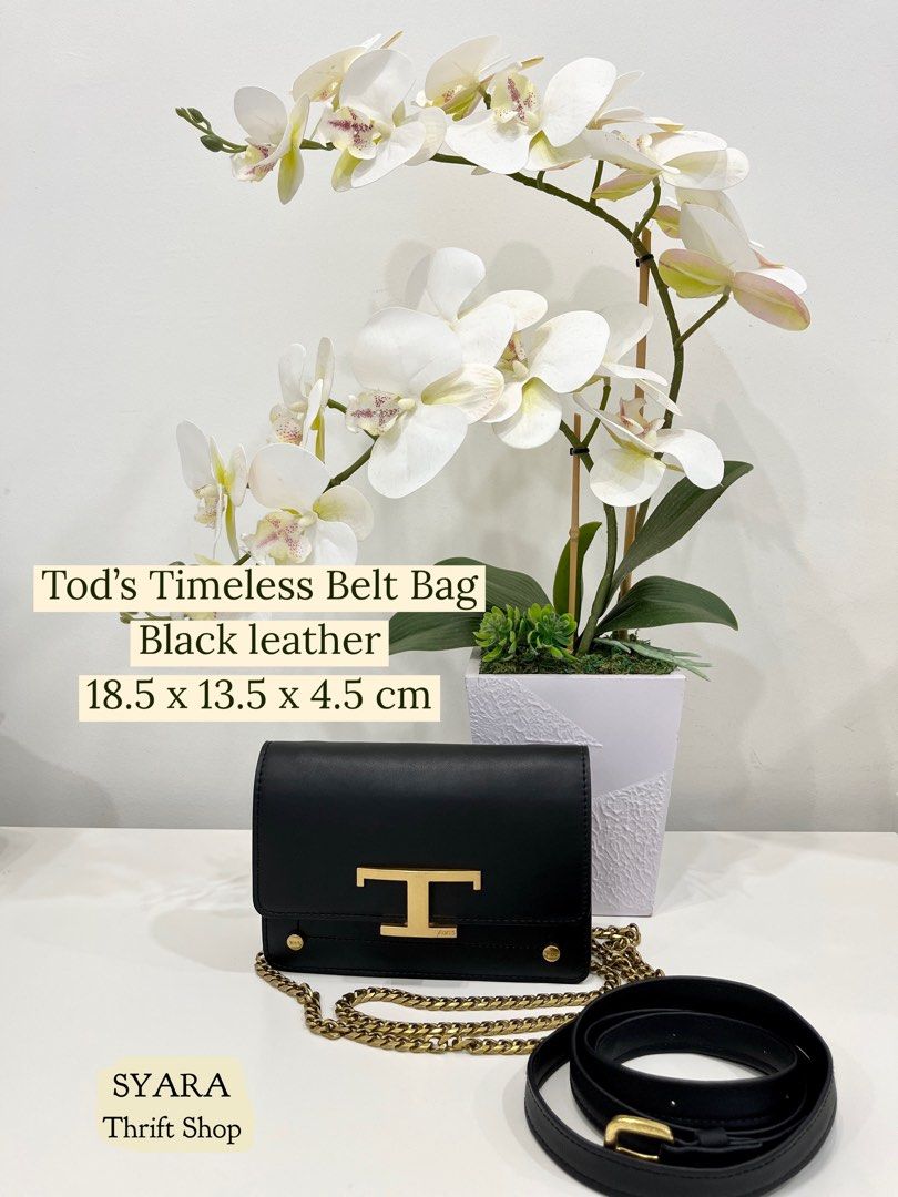 Tods Timeless Belt Bag Women s Fashion Bags Wallets Cross body Bags on Carousell