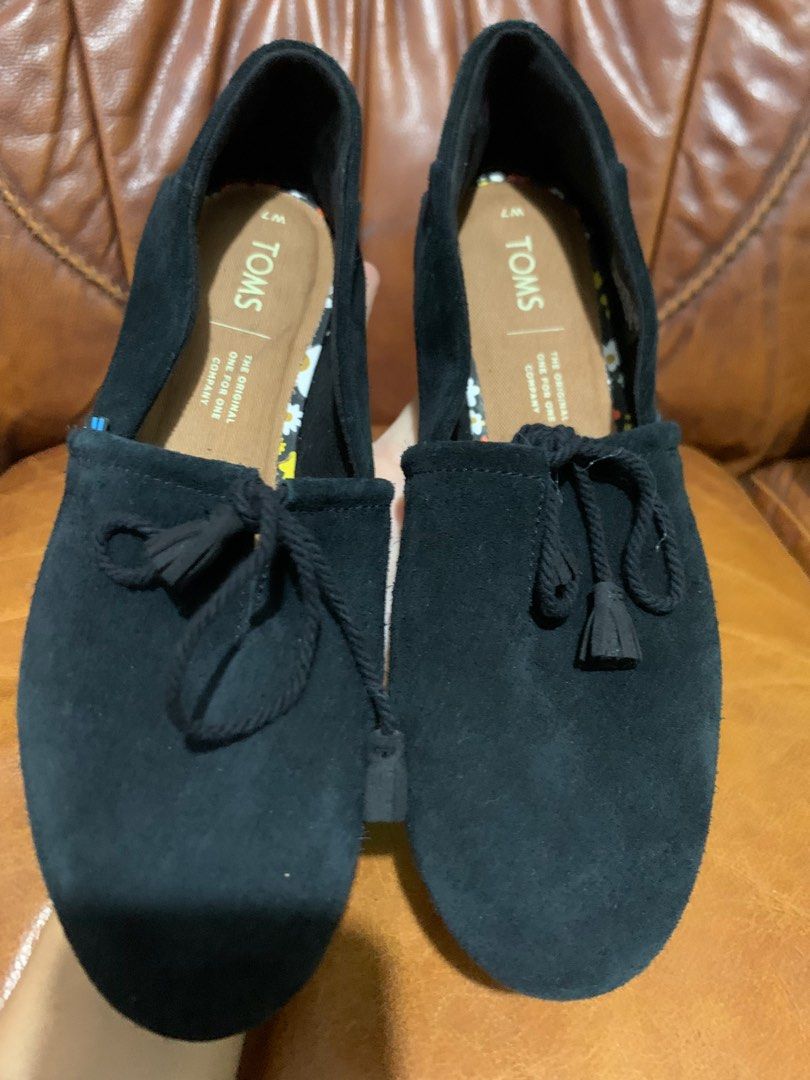 Black suede women's kelli store flats