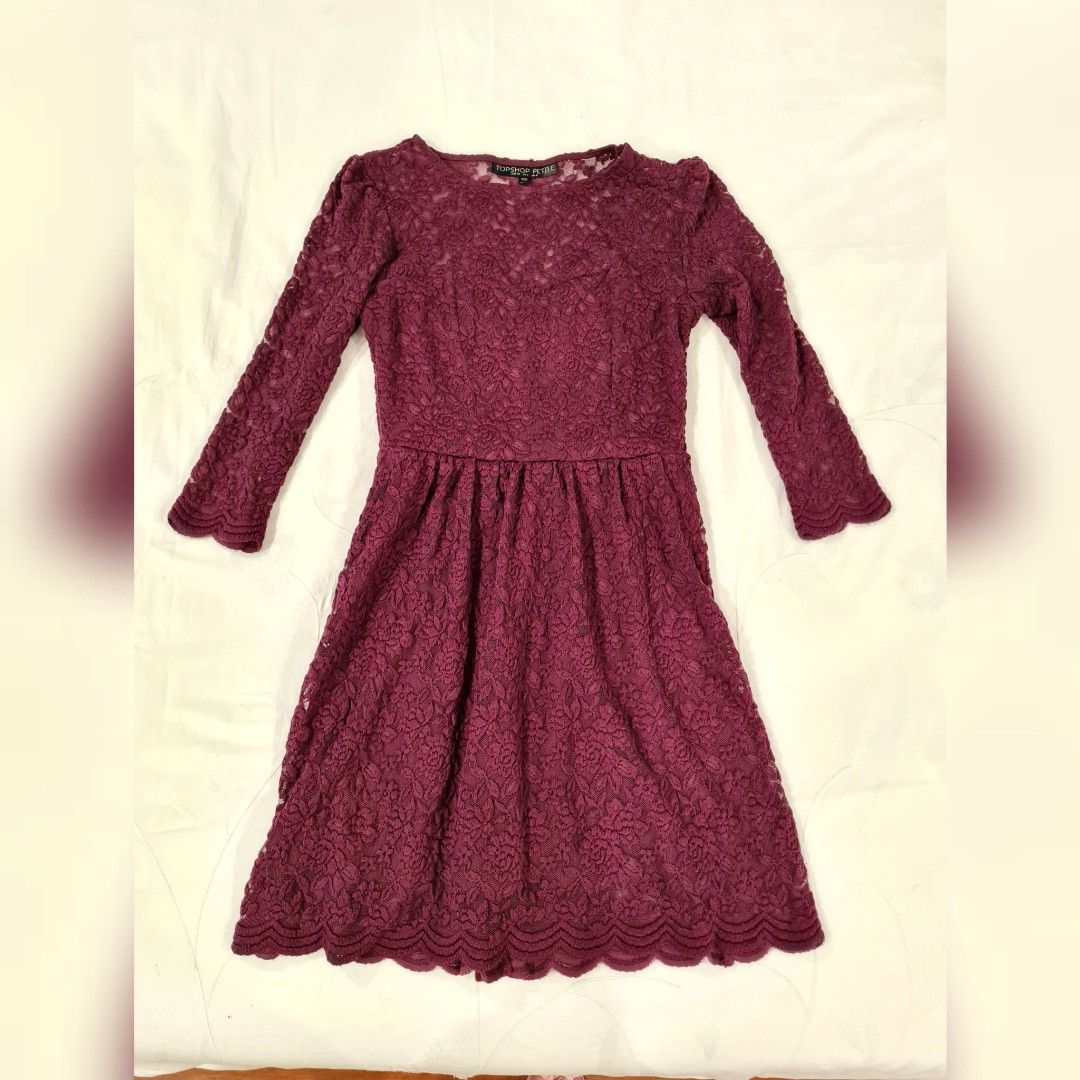 topshop maroon lace dress, Women's Fashion, Dresses & Sets, Dresses on Carousell topshop maroon lace dress, Women's Fashion, Dresses & Sets, Dresses on Carousell