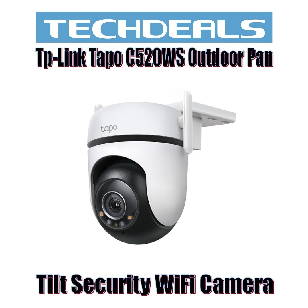 TP-LINK TAPO C520WS OUTDOOR PAN/TILT SECURITY WI-FI CAMERA di Queen  Networking | Tokopedia