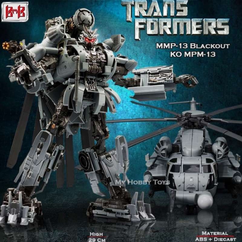 Transformers Black Mamba BMB MMP 13 Blackout KO MPM13