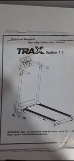 Trax Walker Motorizer Threadmill