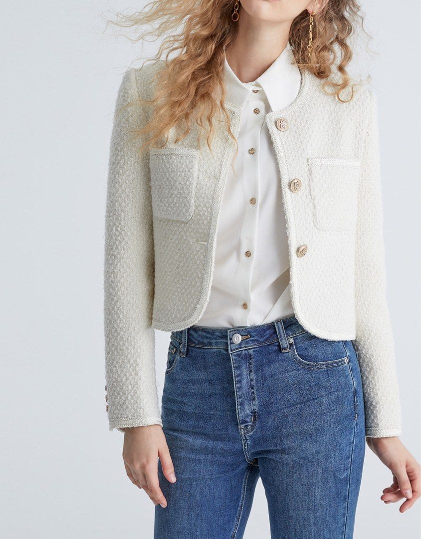 Tweed white Jacket
