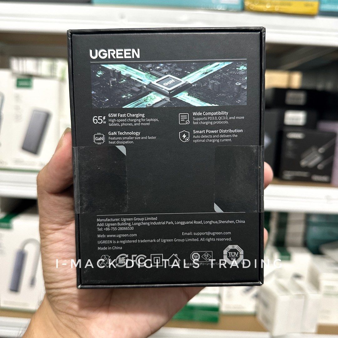 UGREEN 65W NEXODE MULTI PORT ADAPTER (Category: Chargers & Cables) located in Manila. Submitted by imackdigitalstrading (Listing ID 1288529986, Image 3). Description: .