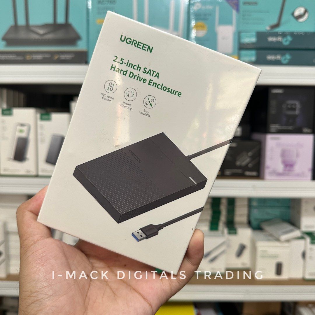 UGREEN HDD SSD ENCLOSURE 2.5inch (Category: Hard Disks & Thumbdrives) located in Manila. Submitted by imackdigitalstrading (Listing ID 1288531924, Image 3). Description: .