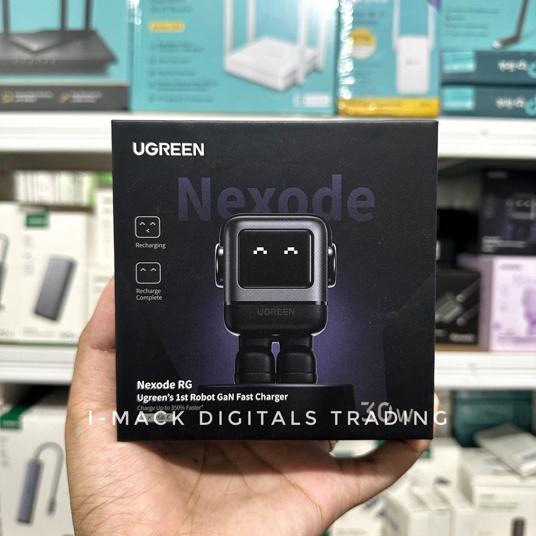 UGREEN ROBOGAN 30W TYPE C ADAPTER NEXODE (Category: Chargers & Cables) located in Manila. Submitted by imackdigitalstrading (Listing ID 1288529851, Image 1). Description: .