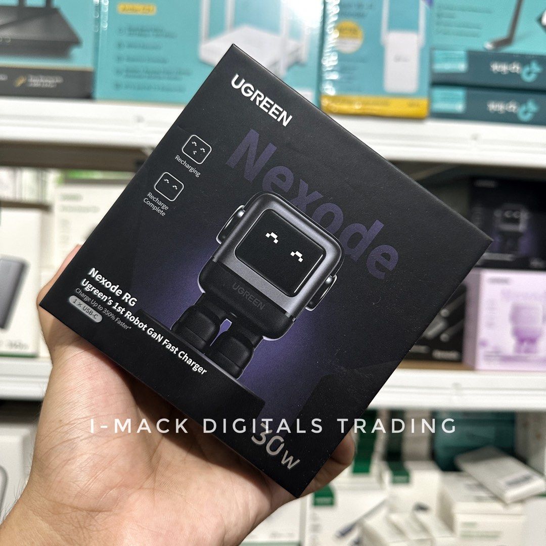 UGREEN ROBOGAN 30W TYPE C ADAPTER NEXODE (Category: Chargers & Cables) located in Manila. Submitted by imackdigitalstrading (Listing ID 1288529851, Image 3). Description: .