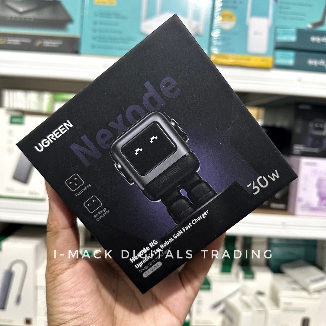 UGREEN ROBOGAN 30W TYPE C ADAPTER NEXODE (Category: Chargers & Cables) located in Manila. Submitted by imackdigitalstrading (Listing ID 1288529851, Image 2). Description: .
